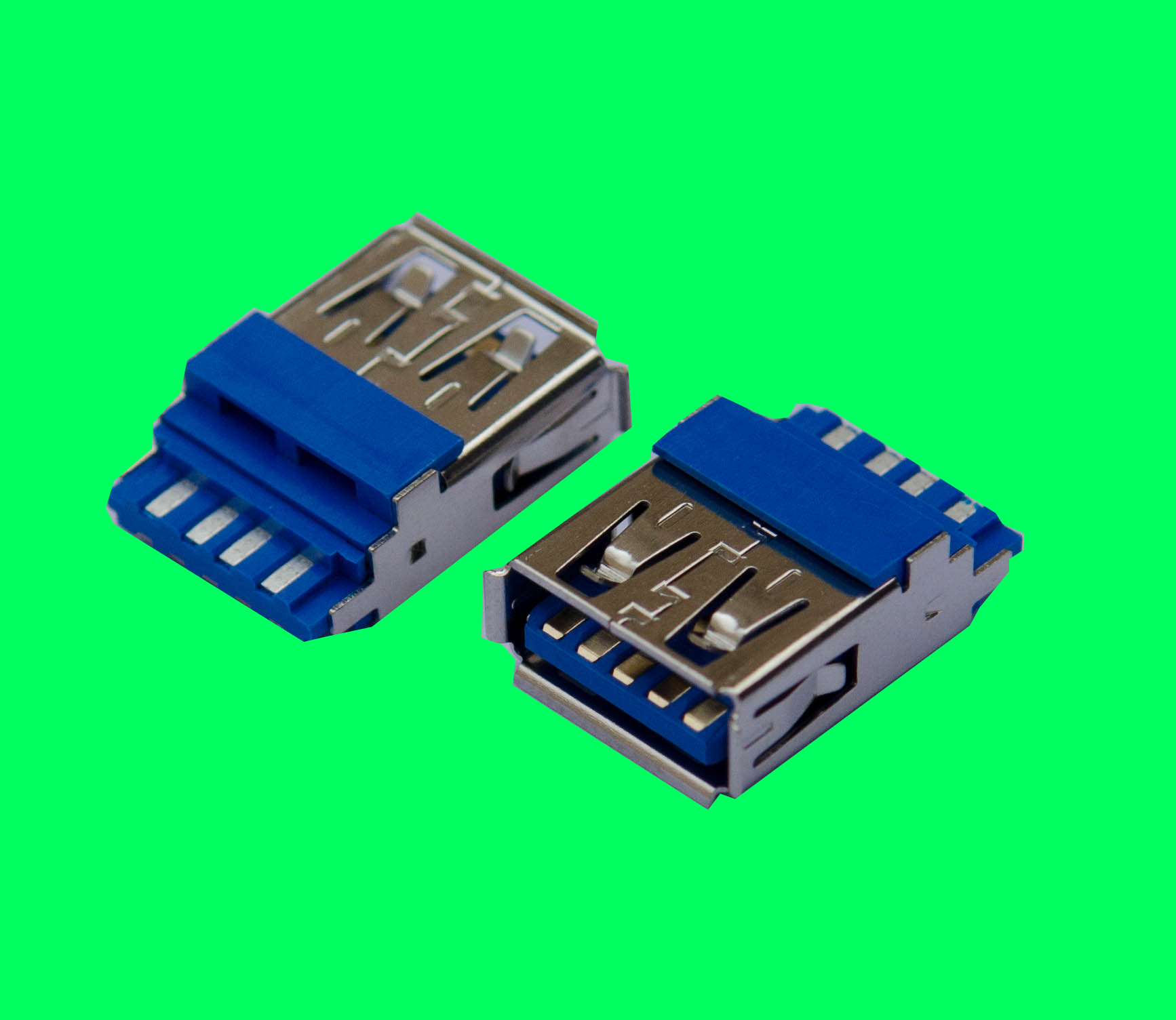 USB3.0AF焊線一體式帶凸臺(tái)B款